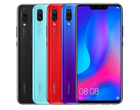 Table 1: Technical Specifications of the Huawei Nova 3