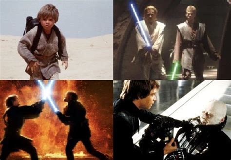 Table 1: The Evolution of Anakin Skywalker