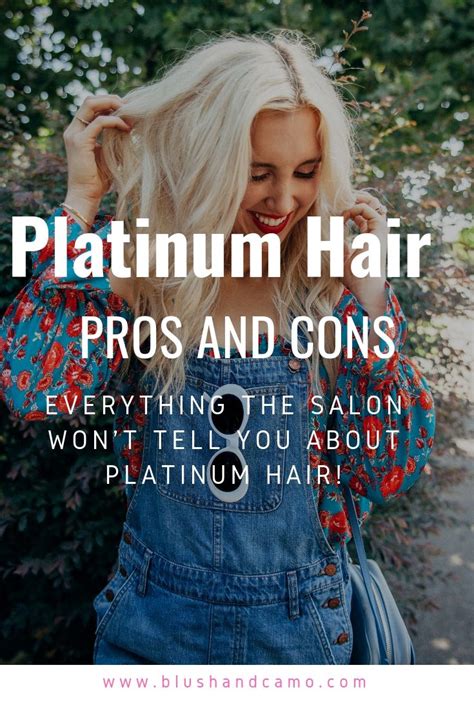 Table 1: The Pros and Cons of Platinum Blonde Curly Hair