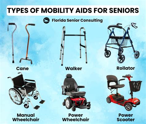 Table 1: Types and Benefits of Assisted Mobility Devices