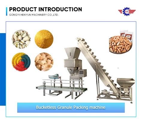 Table 1: Types of Weight Vertical Granule Packing Machines