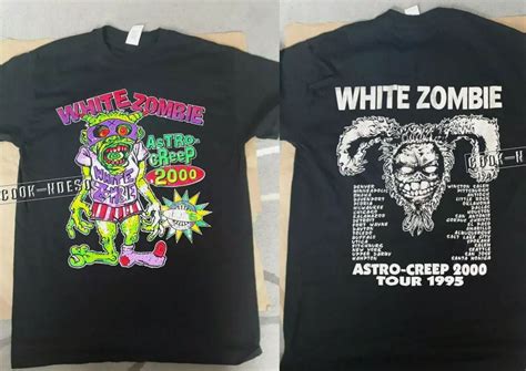 Table 1: White Zombie Tour Shirt Designs