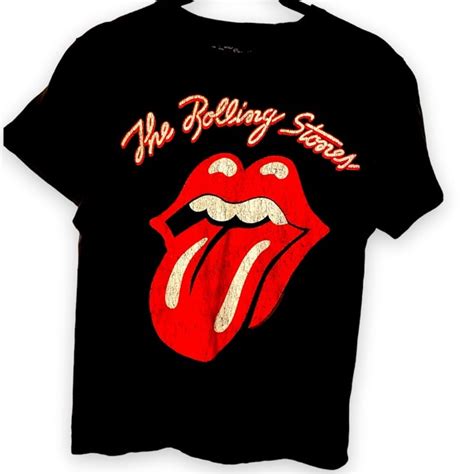 Table of Notable Rolling Stones T-Shirt Designs