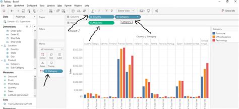 Tableau Side By Side Bar Chart