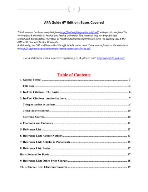 Tables to Enhance Reader Understanding