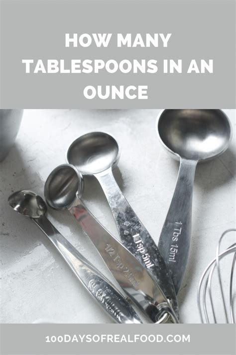 Tablespoons in an Oz: A Comprehensive Guide