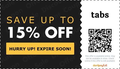 Tabs Chocolate Discount Code: Unveil Sweet Savings