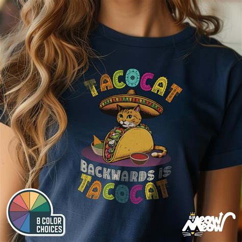 Taco Cat T-Shirt: A Palindrome with Style