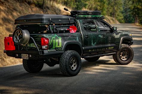 Tacoma bed tent rack