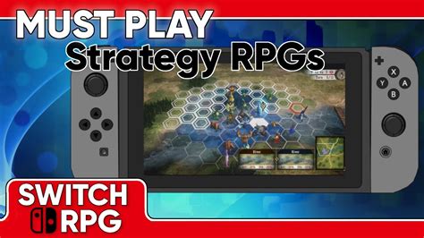 Tactical Role-Playing Games (TRGPs) on Nintendo Switch