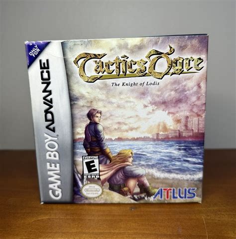 Tactics Ogre: The Knight of Lodis - A Timeless Strategy Masterpiece for the Game Boy Advance