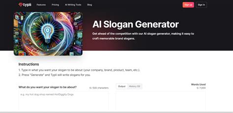 Tagline AI Generator: 5000+ Catchy Slogans for Your Business