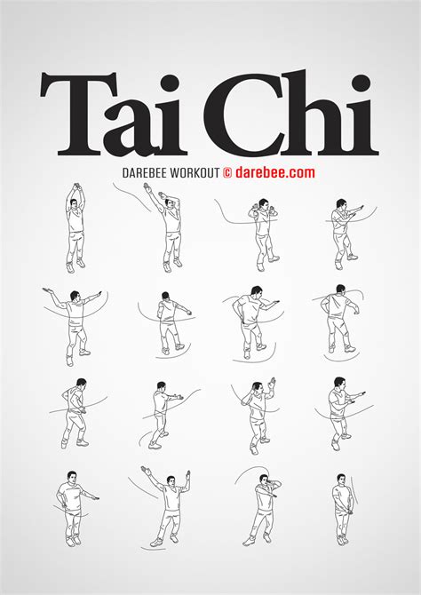 Tai Chi Workout Chart