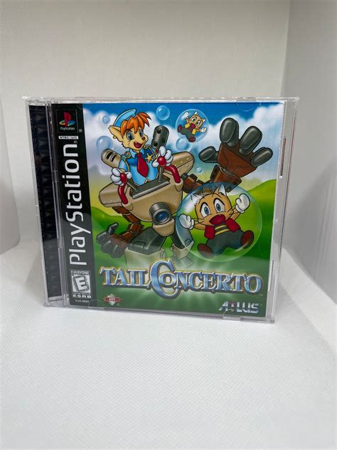 Tail Concerto PS1: A Classic Adventure with a Striking Tail!