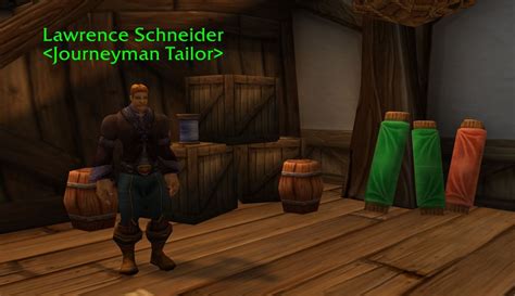 Tailoring Trainer Classic WoW: A Comprehensive Guide for Aspiring Tailors