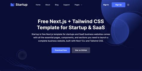 Tailwind Css Template Free