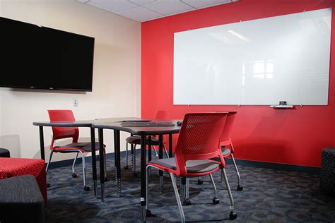 Take advantage of the group study rooms:
