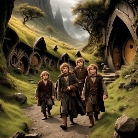 Taken the hobbits to Isengard: An Epic Journey into the Realm of Middle-earth