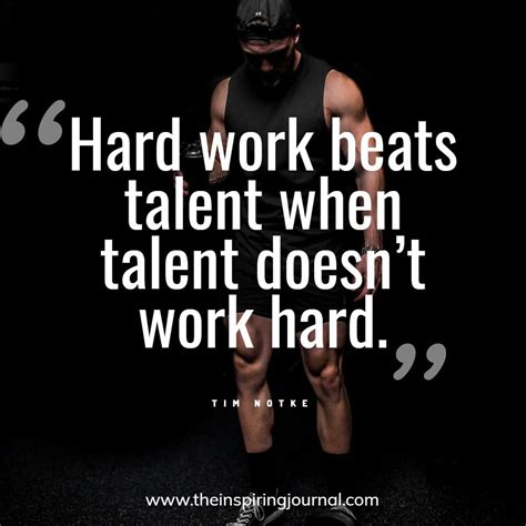 Talent and Hard Work: