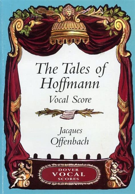 Tales Of Hoffman Vocal Score Paper French English Les Contes G Schirmer Opera Score Editions