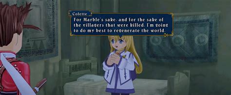 Tales of Symphonia: Colette's Journey Through the World of Regeneration