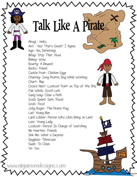 Talk Like a Pirate Non-State Doc