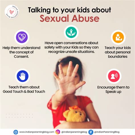 Talk to children about sexual abuse.