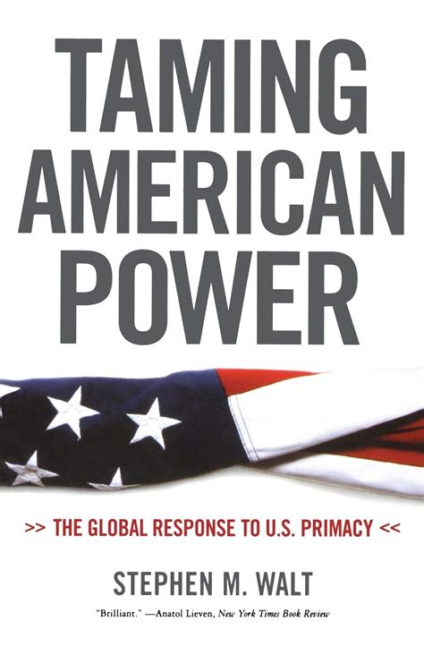 Taming American Power The Global Response to US Primacy Reader