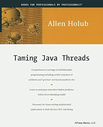 Taming Java Threads PDF