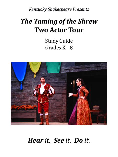 Taming Of The Shrew Study Guide Answer Key Epub