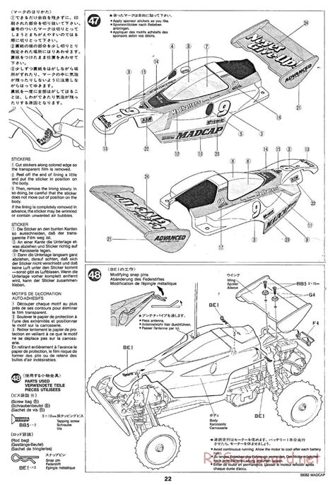 Tamiya Madcap Manual pdf PDF