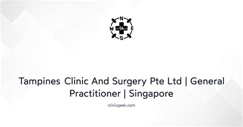 Tampines Clinic and Surgery Pte Ltd: Your Trusted Partner for Comprehensive Healthcare