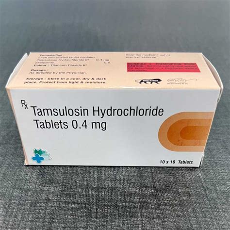 Tamsulosin HCL 0.4mg: A Comprehensive Guide to the Alpha-Blocker for BPH Treatment