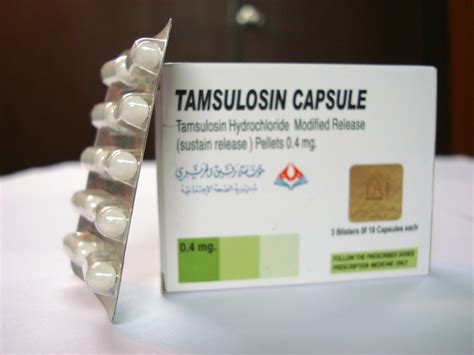 Tamsulosin HCl 0.4 mg Capsule: A Comprehensive Guide