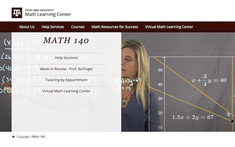 Tamu Math Catalog