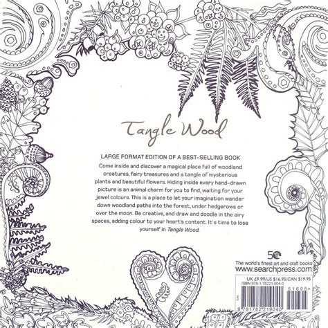 Tangle Wood A Captivating Colouring Book With Hidden Jewels Doc