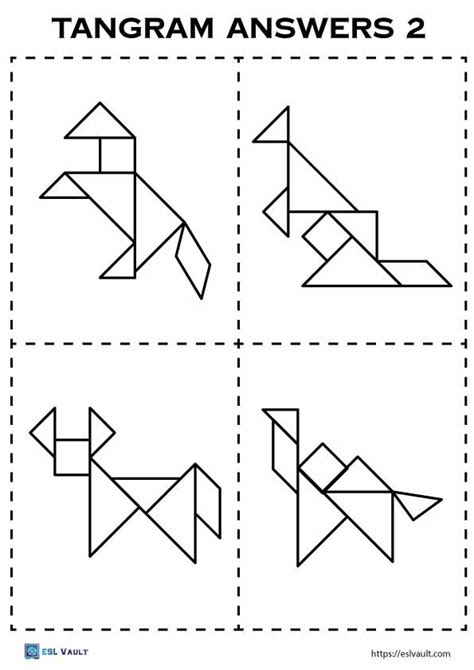 Tangram Worksheets With Answers Reader