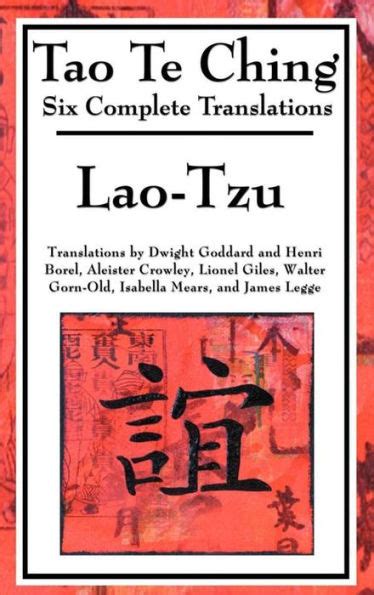 Tao Te Ching Six Translations Doc