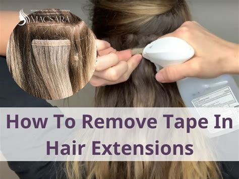 Tape In Extension Remover: The Ultimate Guide to Removing Tape Ins Safely