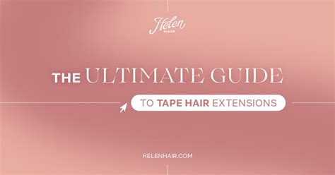 Tape for Extensions: The Ultimate Guide to Adhesive Hair Extensions