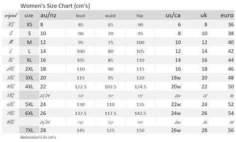 Target Swimwear Size Chart