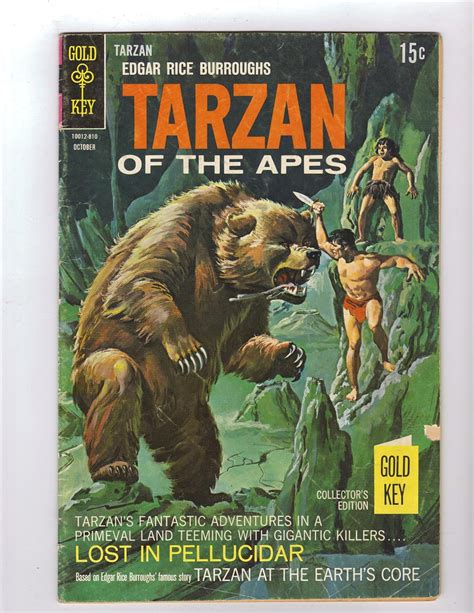 Tarzan of the Apes Lost in Pellucidar Gold Key Doc