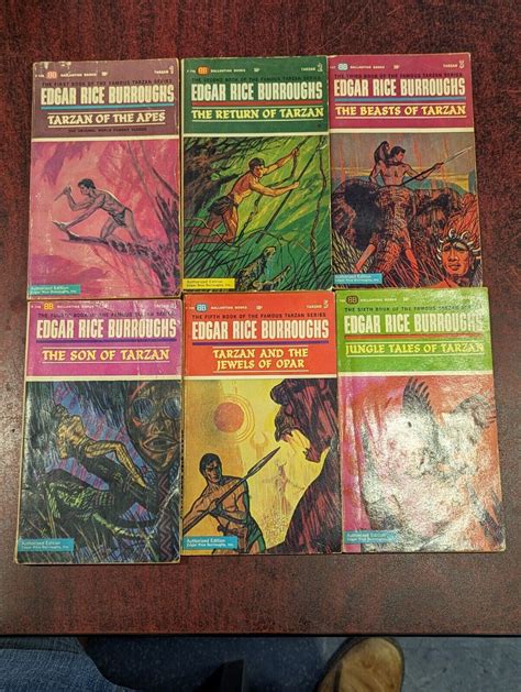 Tarzan set Complete 22 volumes of the 1963 Ballantine Books edition The Famous Tarzan Series  Kindle Editon