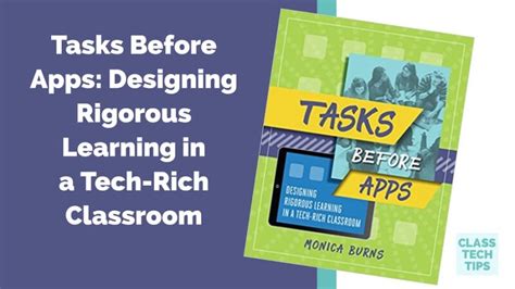 Tasks Before Apps Designing Rigorous Learning in a Tech-Rich Classroom Epub