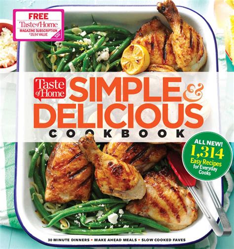 Taste Home Simple Delicious Cookbook Reader