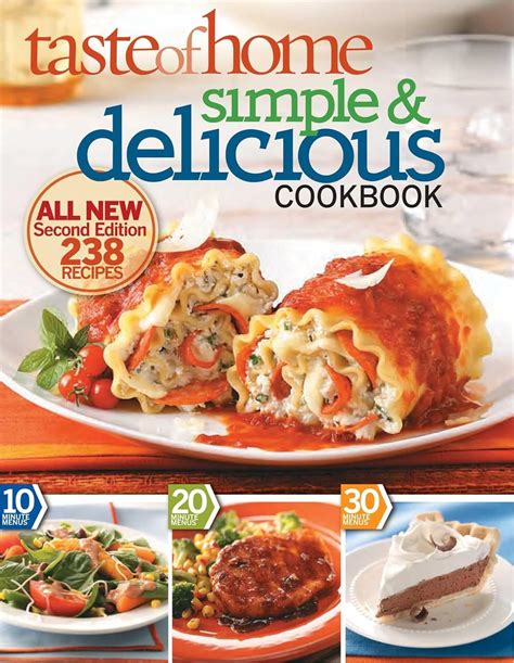 Taste of Home Simple and Delicious Second Edition ALL NEW Second Edition 242 Recipes Reader