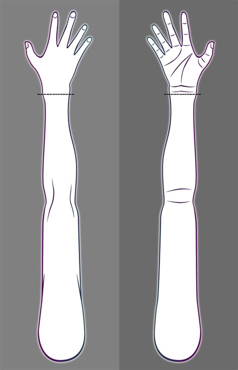 Tattoo Arm Template