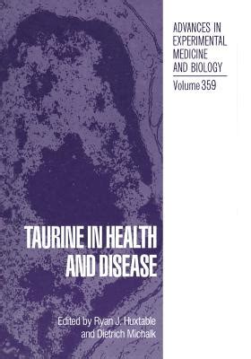 Taurine in Health and Disease Epub