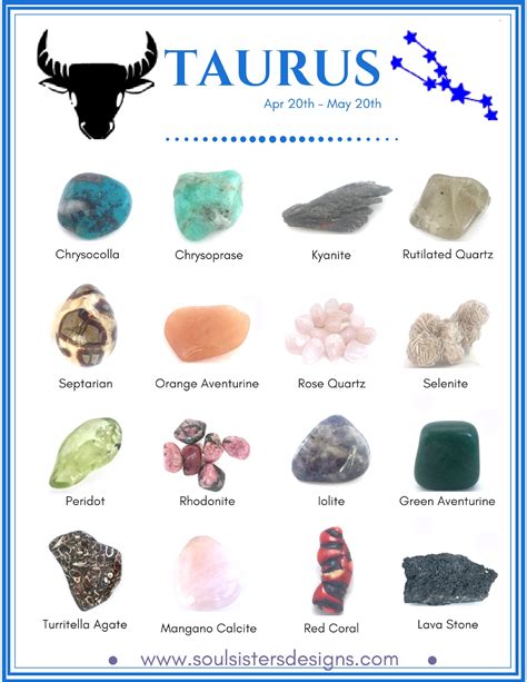 Taurus Crystals and Gemstones: A Guide to Uncover Your Earthly Essence