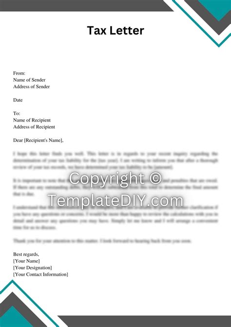 Tax Investigation 2b Letter Template